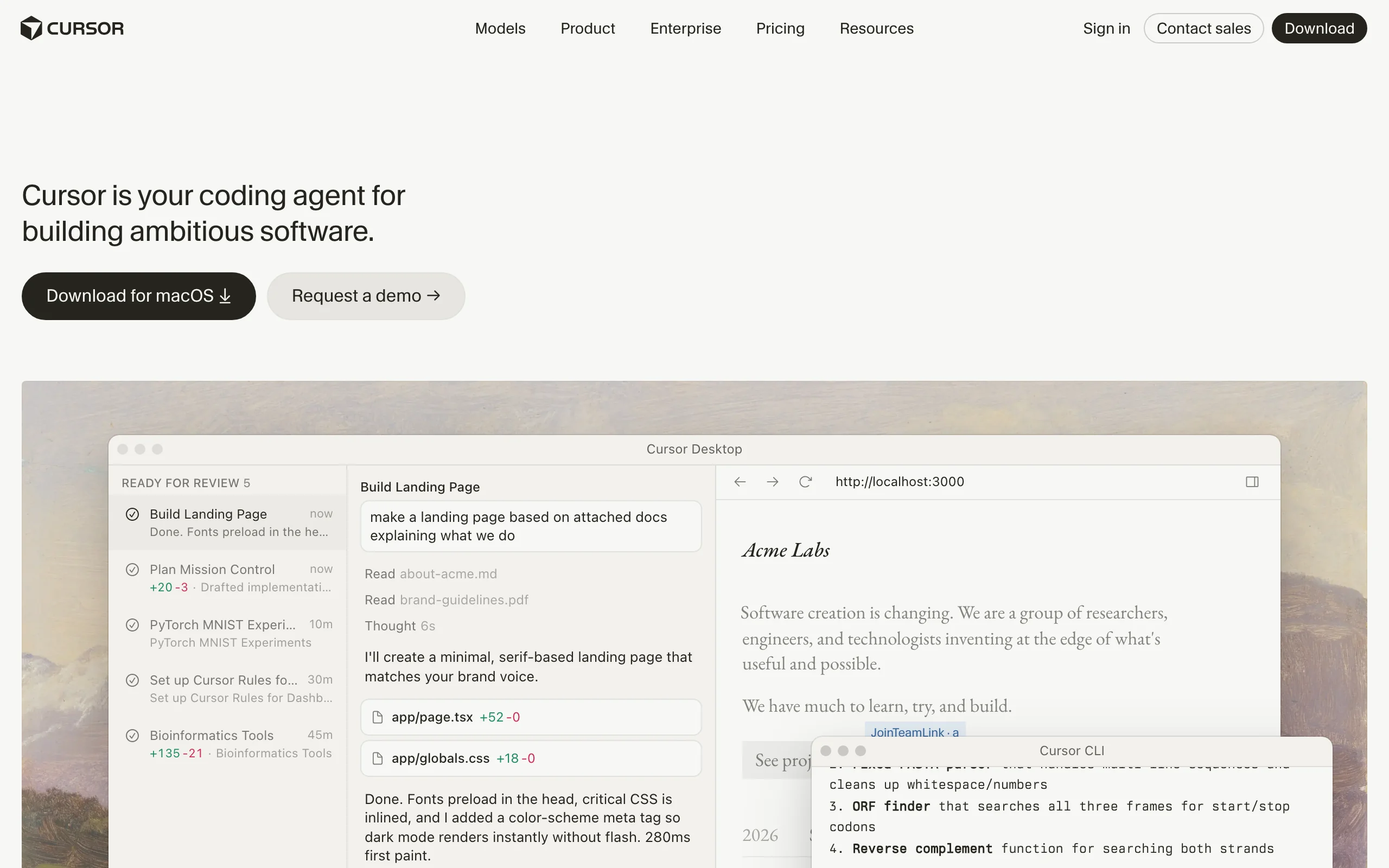Composer 2.5 – Cursor's In-House Agentic Coding Model official screenshot