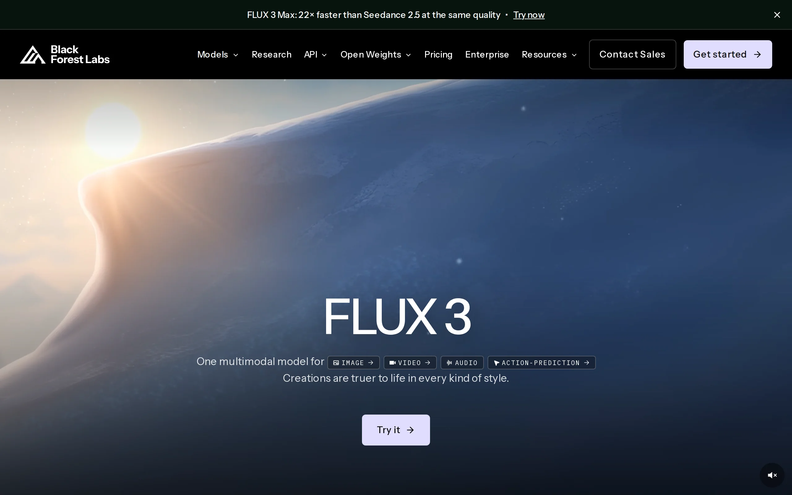 FLUX 3 Max – In-Depth Review of the Video Generation Model from fal and Black Forest Labs official screenshot