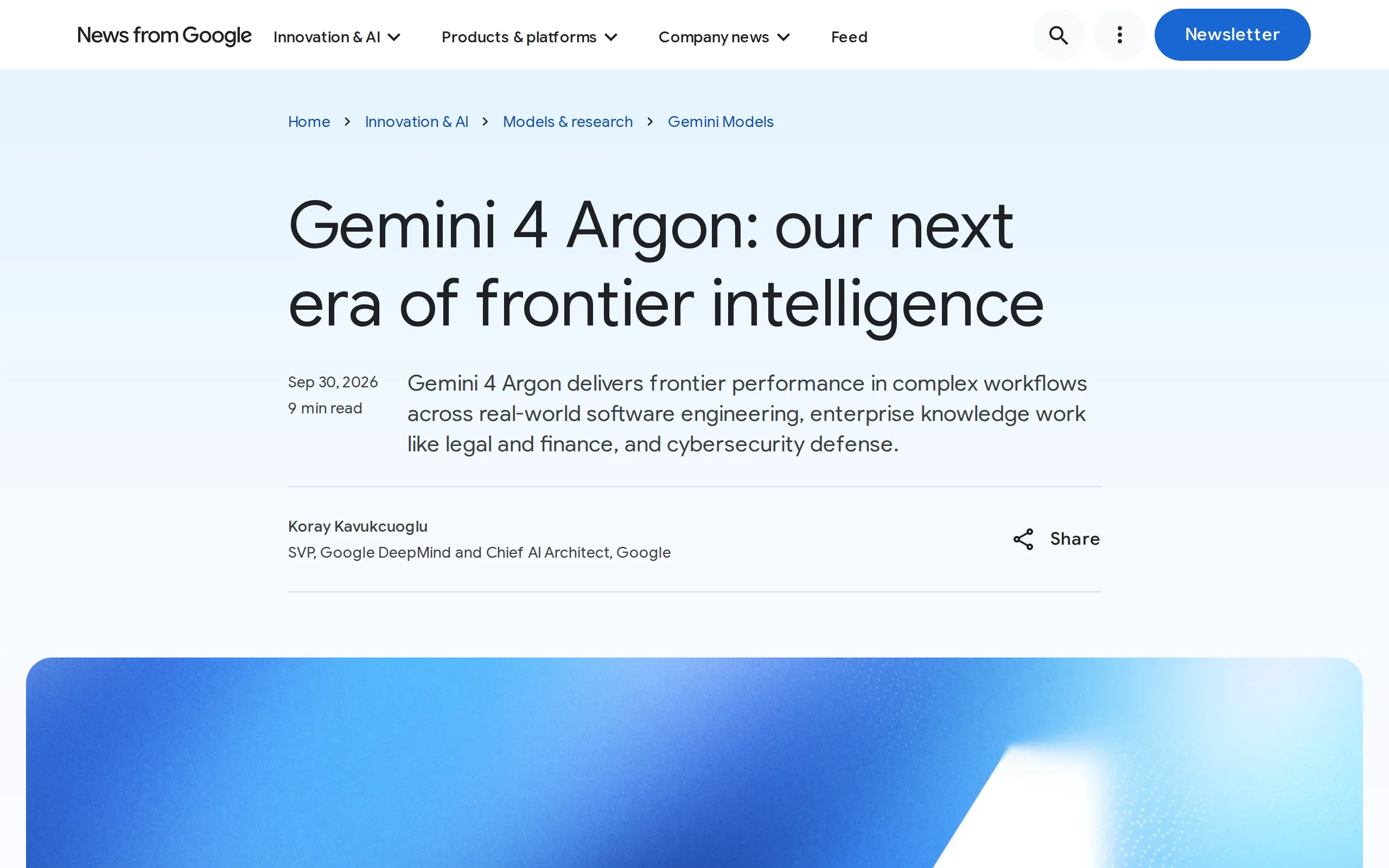 Gemini 4 Argon Review: Engineering Practices of Google DeepMind's Million-Token Long-Range Reasoning Large Model official screenshot