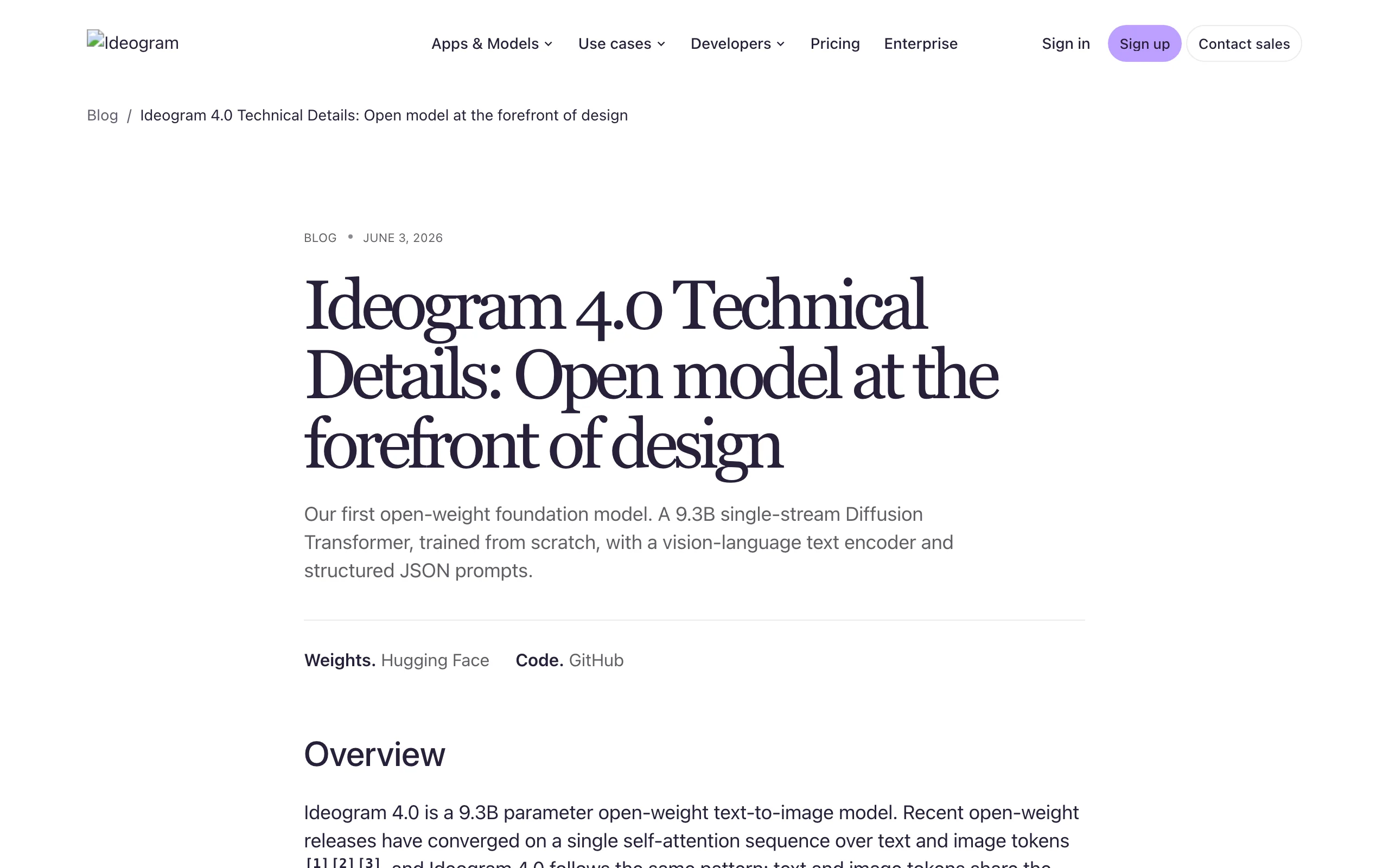 Ideogram 4 – Ideogram's Open-Source Text-to-Image Model for Design official screenshot