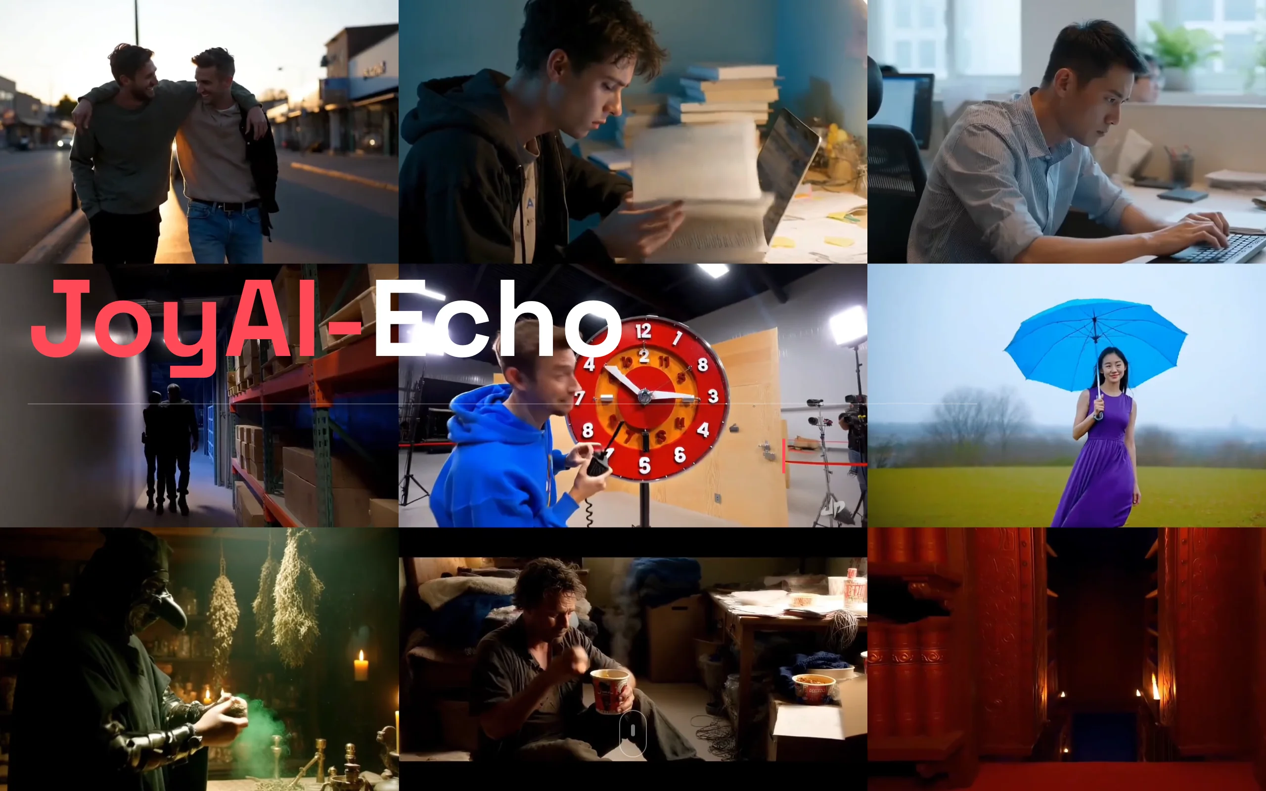 JoyAI-Echo – JD's Open-Source Long-Form Audio-Video Generation Framework official screenshot