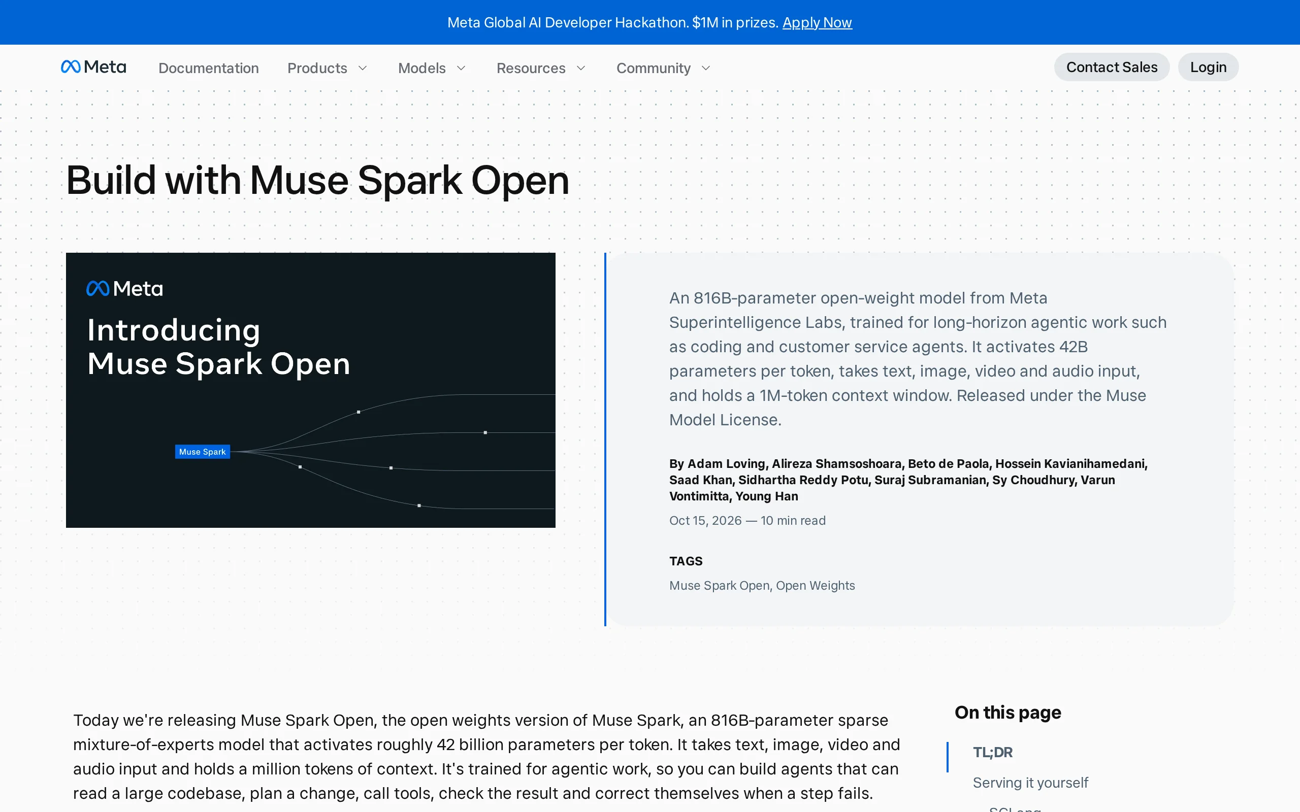 Muse Spark Open – In-Depth Review of Meta's Open-Source Multimodal Large Model official screenshot