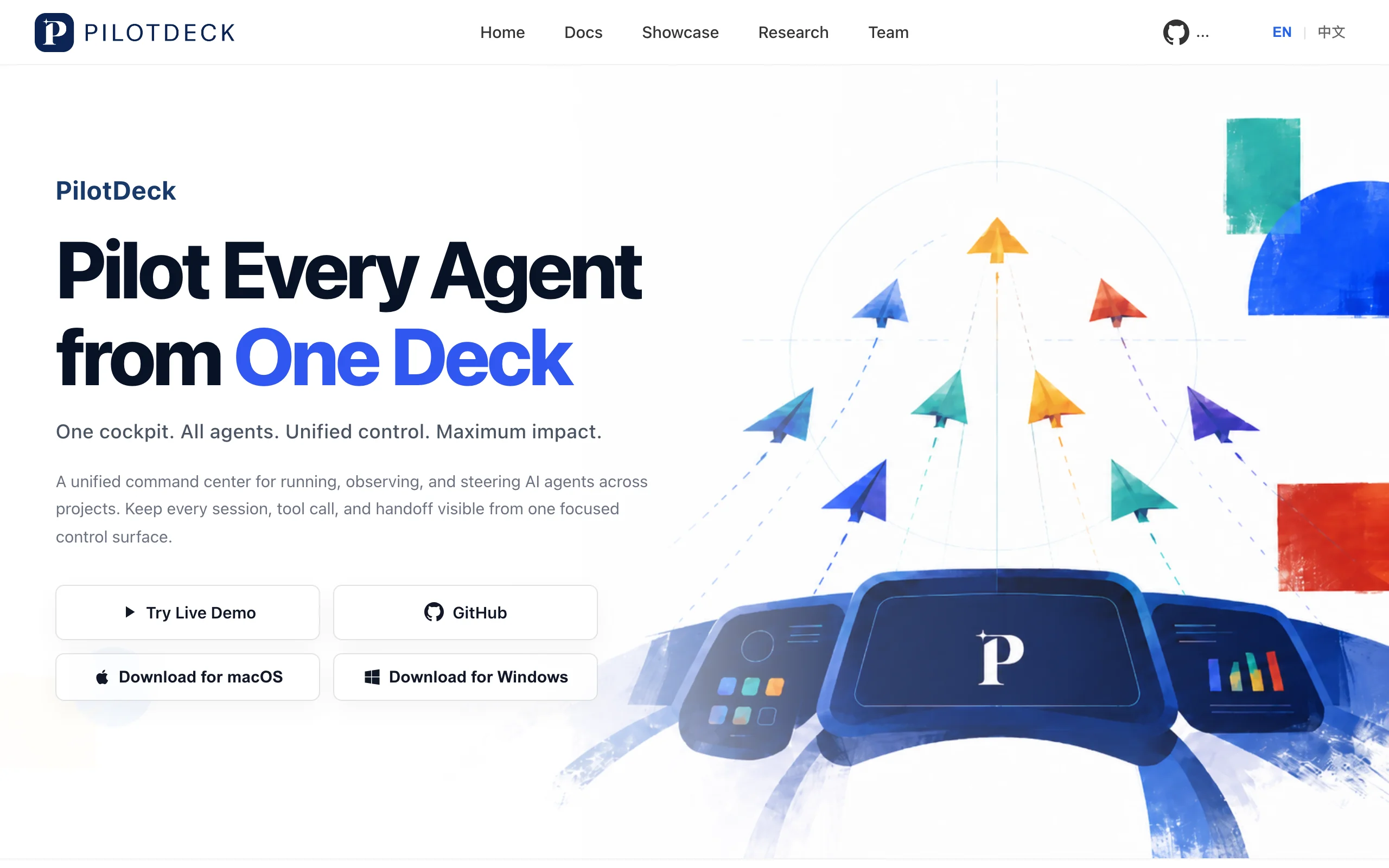 PilotDeck – Tsinghua and ModelBest's Open-Source Agent Operating System official screenshot